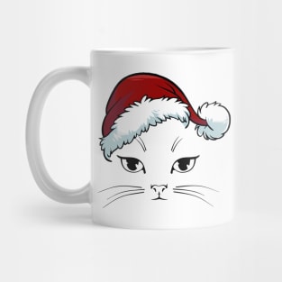 Cat Santaaa T-shirt Mug